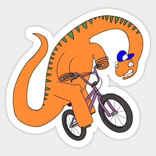 Brachiosaur Bike Sticker